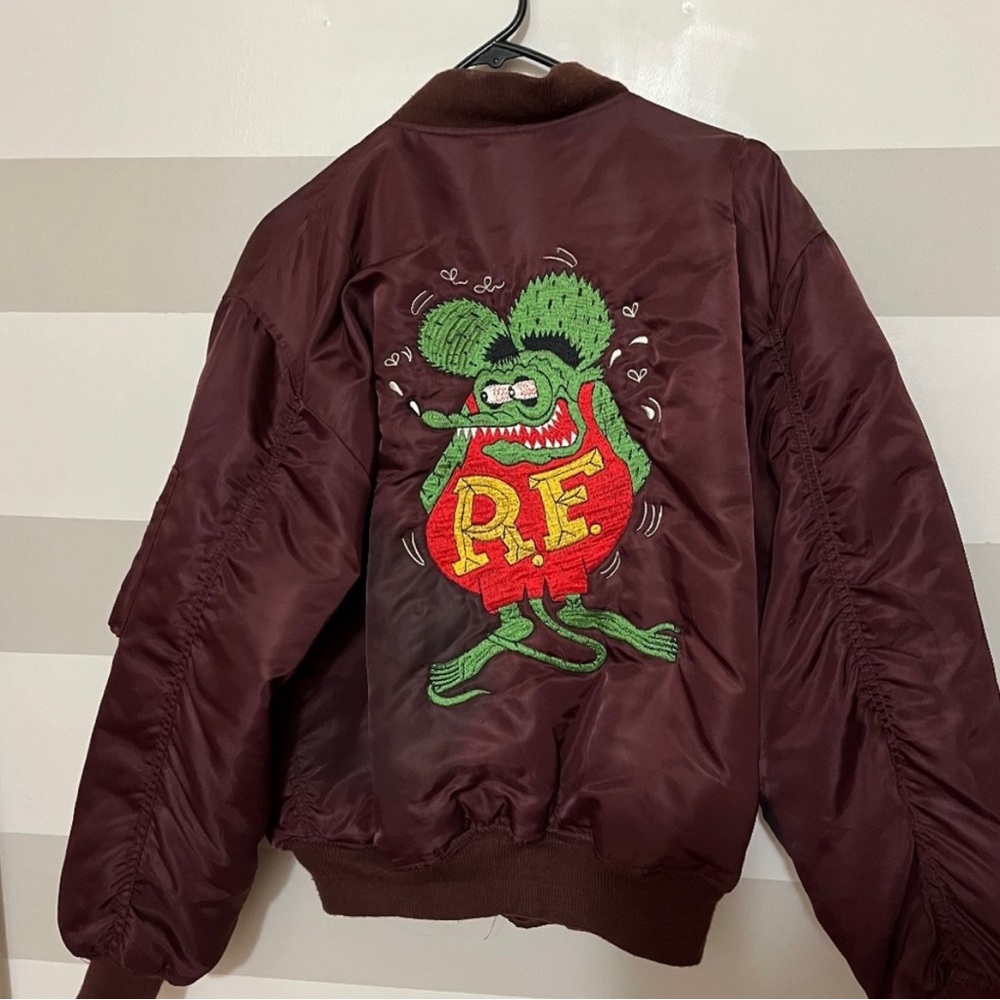Rat Fink bomber jacket size medium